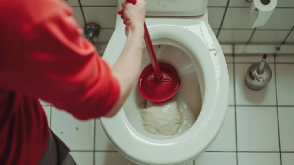 Desatasco de WC inodoro 2