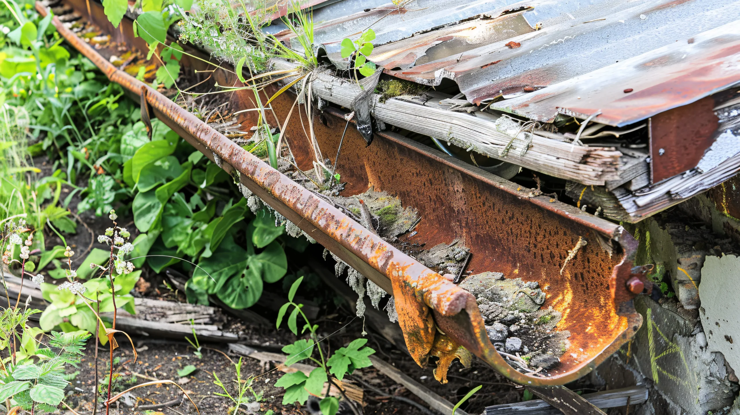 Desatasco de canaletas bajantes 2