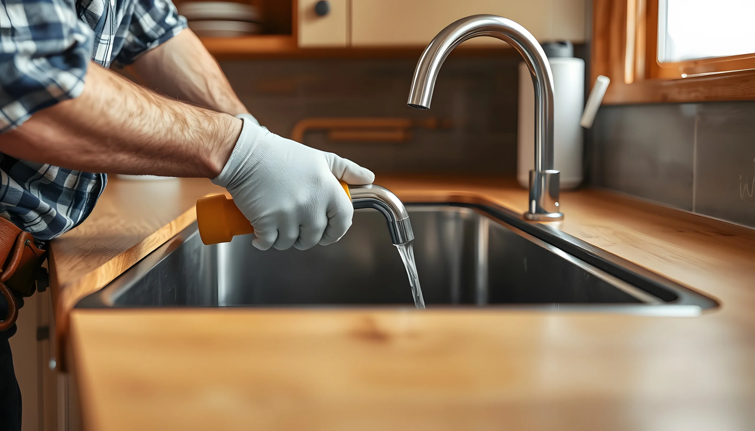 Desatasco de fregadero 1